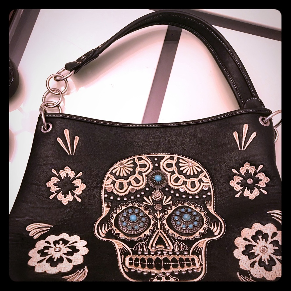 Sugar Skull Purse